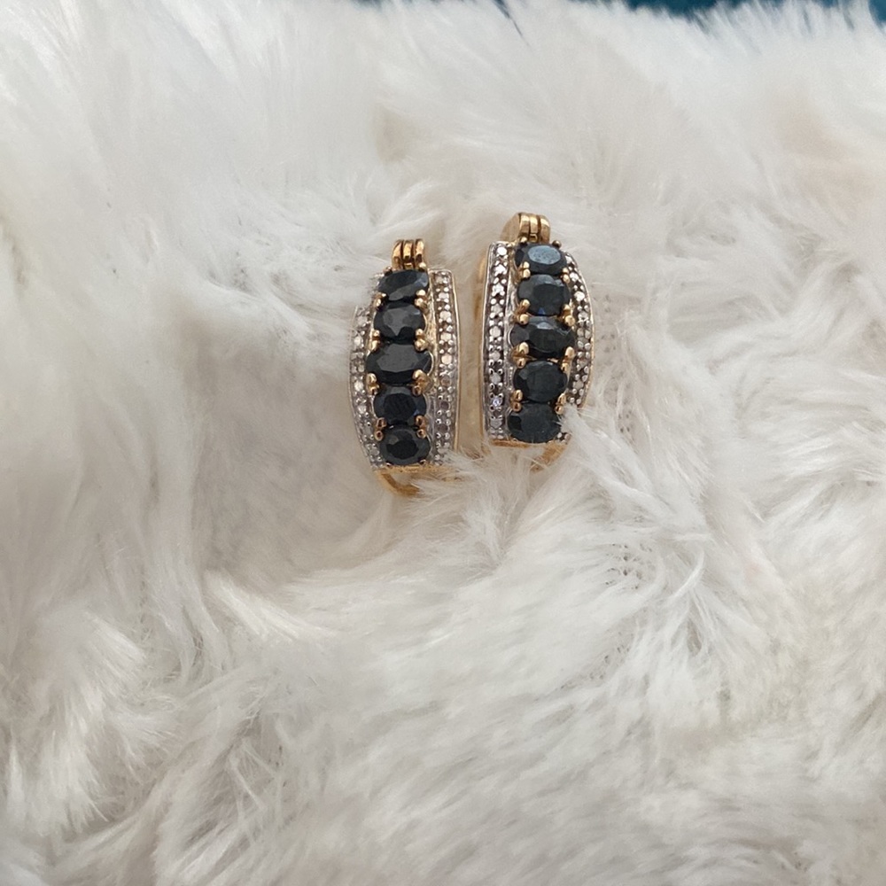 Sapphire Earrings